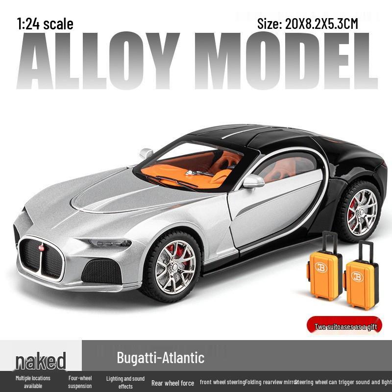 1:24 G63 Alloy Off-Road Toy Car, Six-Doors Open, Light & Sound, Pull-Back Action for Kids