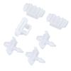 10Sets TRIM PANEL CLIP SEITENLEISLEN CLIPS A0019884981 A0019885181 Fairings Clamps Fairings For W124 S124 W201 Car Accessories