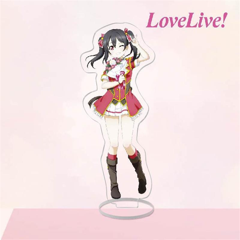 Modellino Stand Gruppo Anime Moda Love Live Portachiavi Kotori Minami Nico Yazawa Sonoda Umi Figure Supporto Standee Scrivania