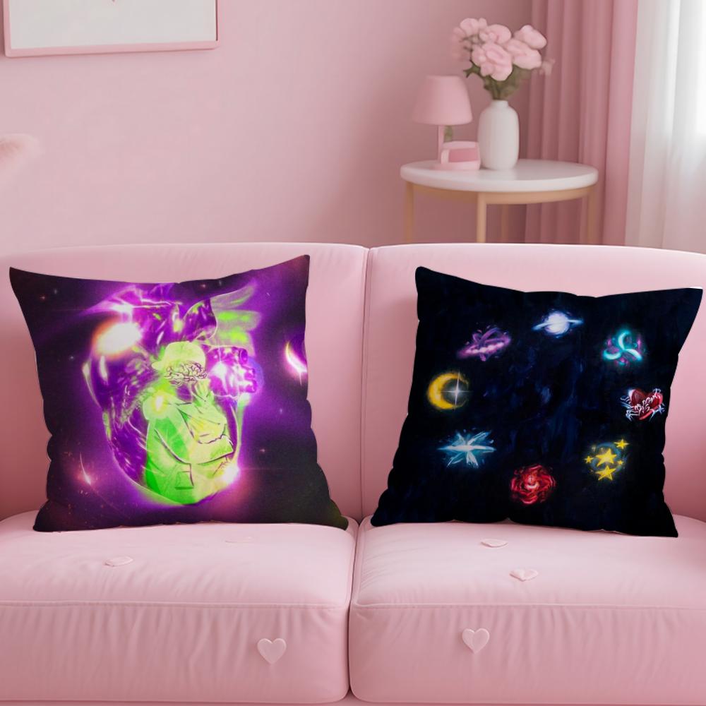 Popular Singer Saiko Cushion Cover Soft EasyWash Pillow Case Versatile for Couch Bed Travel and Office