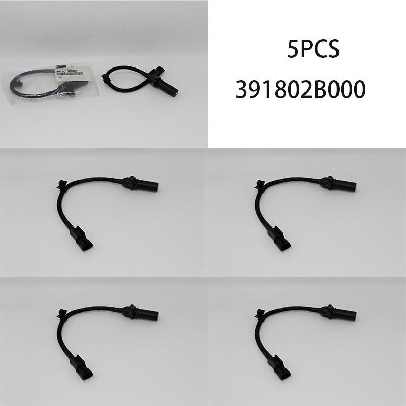 5Pcs Crankshaft position sensor For Hyundai i20 i30 i40 IX20/35 Elantra For Kia 1.6L 1.8L 391802B000
