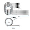 INKBIRD Lebensmittel Kochofen Fleisch BBQ Edelstahlsonde für kabelloses BBQ-Thermometer Ofen Fleischsonde Nur für IBT-6XS/IBT-4XS