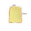 Crunch Toast Slow Rise Squeeze Round Blocks Crunchy Filled Anti Stress Hand Relax Gift Toy