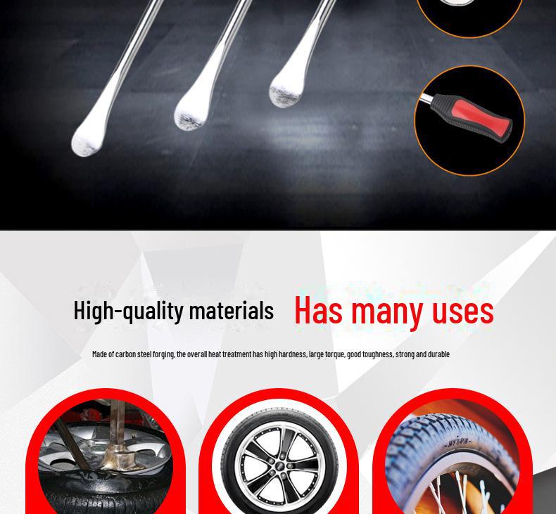 Tire Pry Bar & Repair Tool Kit