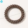 Women Spring Hair Ties Elastic Hair Band Custom Ponytail Holder Telephone Line Phone Cord Hair Ring