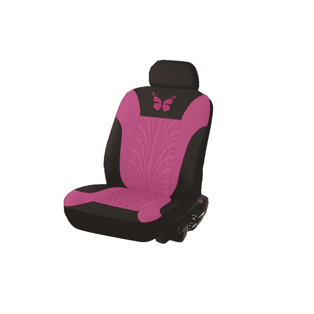 Universal 9-teiliges Sitzbezug-Set mit Schmetterlingsprägung für Fünfsitzer-Autos - Stilvolles, Bequemes und Elegantes Design