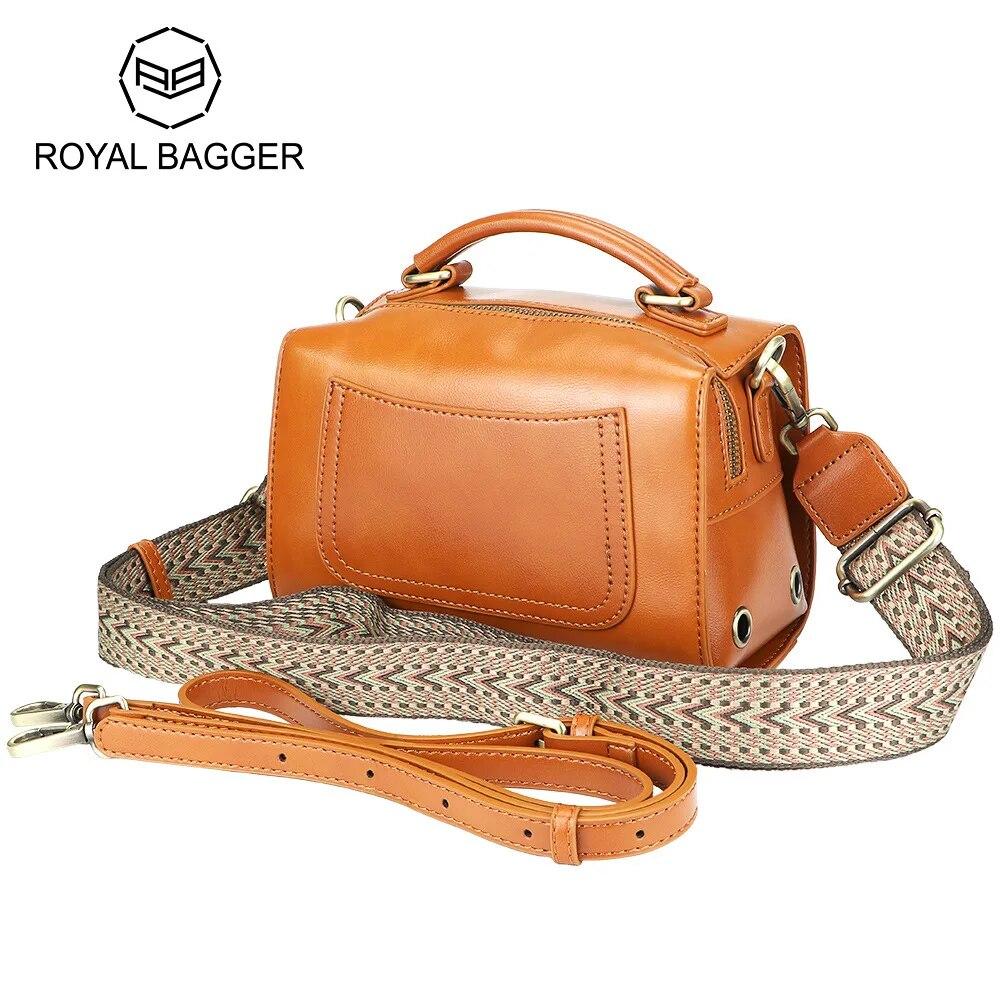 

Женская сумка Royal Bagger Pillow, сумка через плечо из натуральной кожи, роскошная сумочка с верхней ручкой, женские сумки через плечо на молнии1596 чёрный