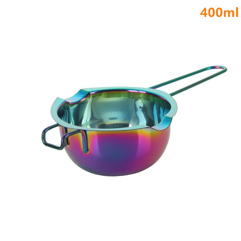 Stainless Steel Candle Wax Melting Boiler Pot With Heat Resistant Handle For Melting Chocolate Candy And Candle Making Supplies