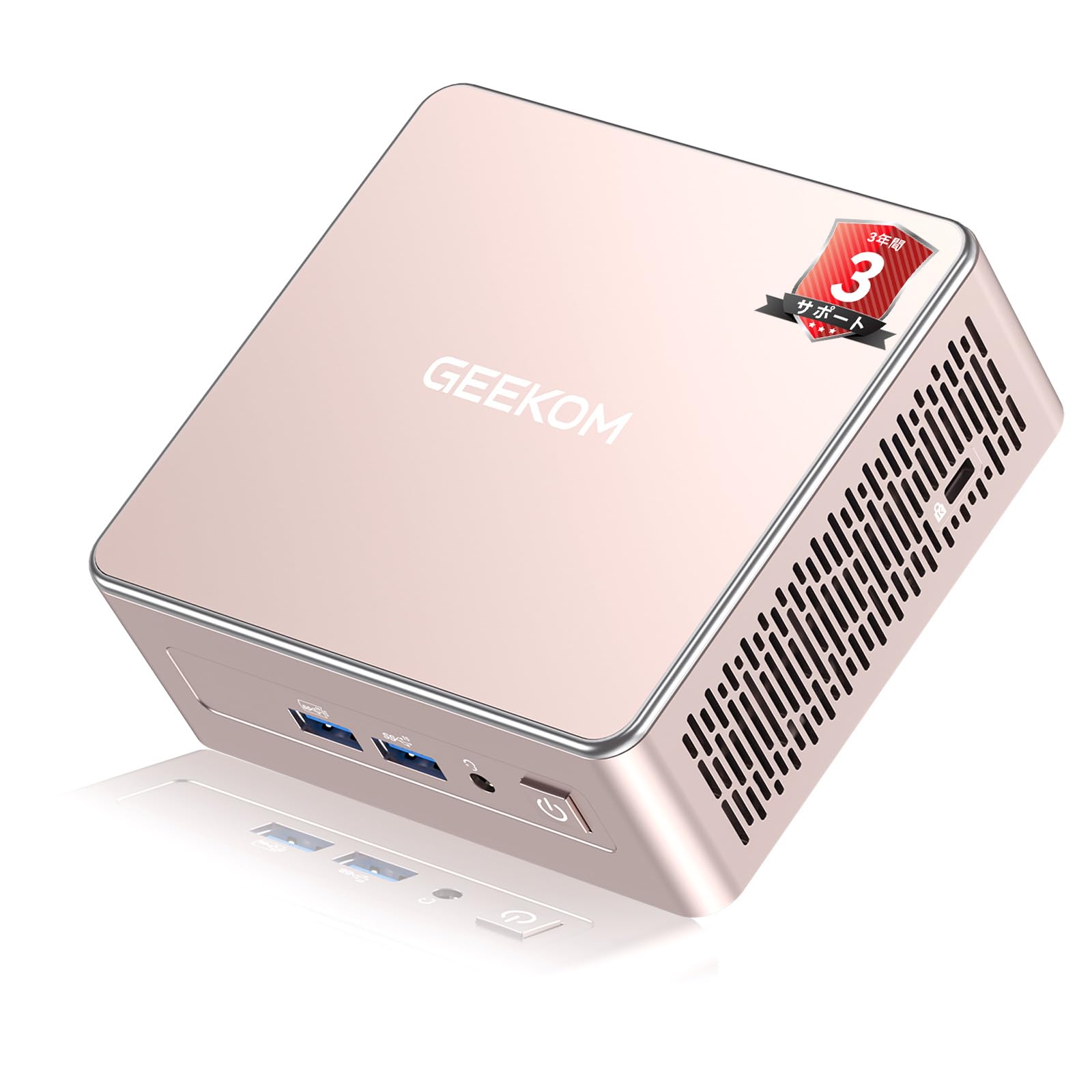 

Гарантія Найкращий GEEKOM A5 Міні AMD Ryzen 5 8 ГБ 256 ГБ Розширюваний до Life Міні Тепло Низький До Одночасний SD Карта Windows 11 Провідний Міні ПК [3-річна & рожевий