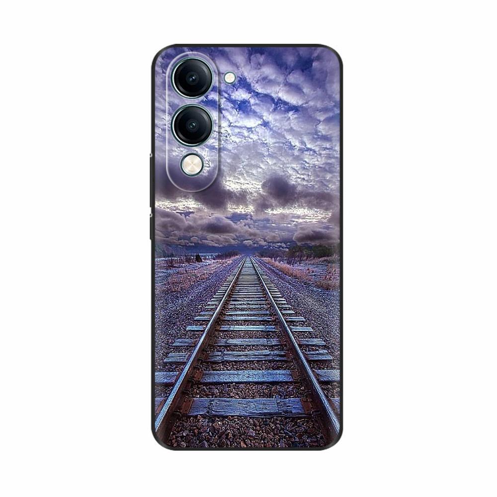Für Vivo Y19 Handyhülle Modische Designmuster Weiche TPU-Silikon-Rückabdeckung Für Vivo Y19 5G V2432 Handyhüllen Schutzhüllen