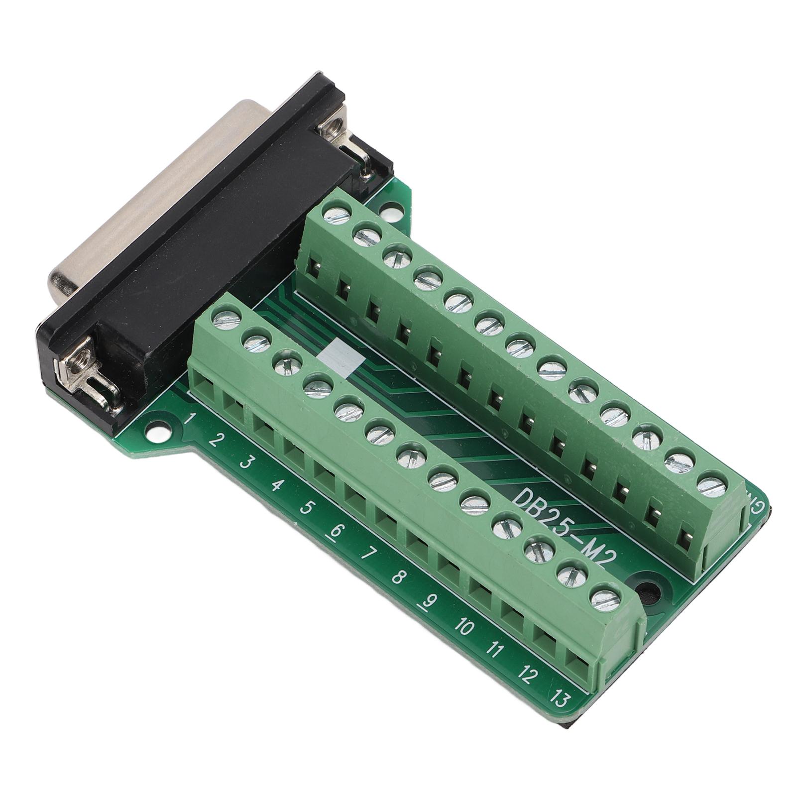 

25Pin Terminal Block Connector Signal Module Riveting Type PCB Board for Communication