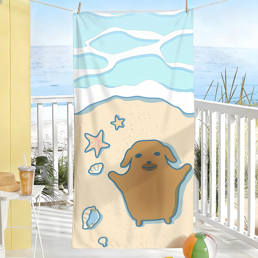 Cartoon Cute N-Nudaeng Towel Towels For Beaches Yoga Studios Gyms Hot Springs Swimming Pools And Picnics