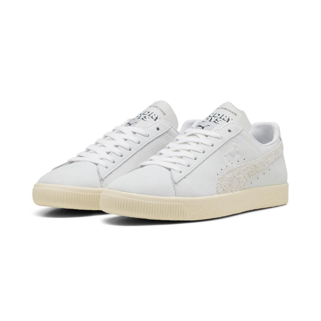 401043-01 Puma Clyde Laundry Boys 2 Puma White Frosted Ivory (Men's)