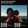 K&F CONCEPT K Series 49-82mm Filters UV/CPL/ND2-400/Black-Mist 1/4 Cap Clean Cloths Camera Lens Filter Set for Nikon Canon Leica