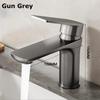 Stainless Steel Bathroom Faucet Hot Cold Water Basin Mixer Sink for Household Washbasin with Cabinet
