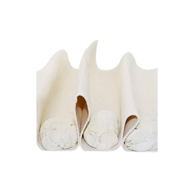 Hot Bakers Couche Flax Linen Proofing Cloth Professional Grade Natural Fiber