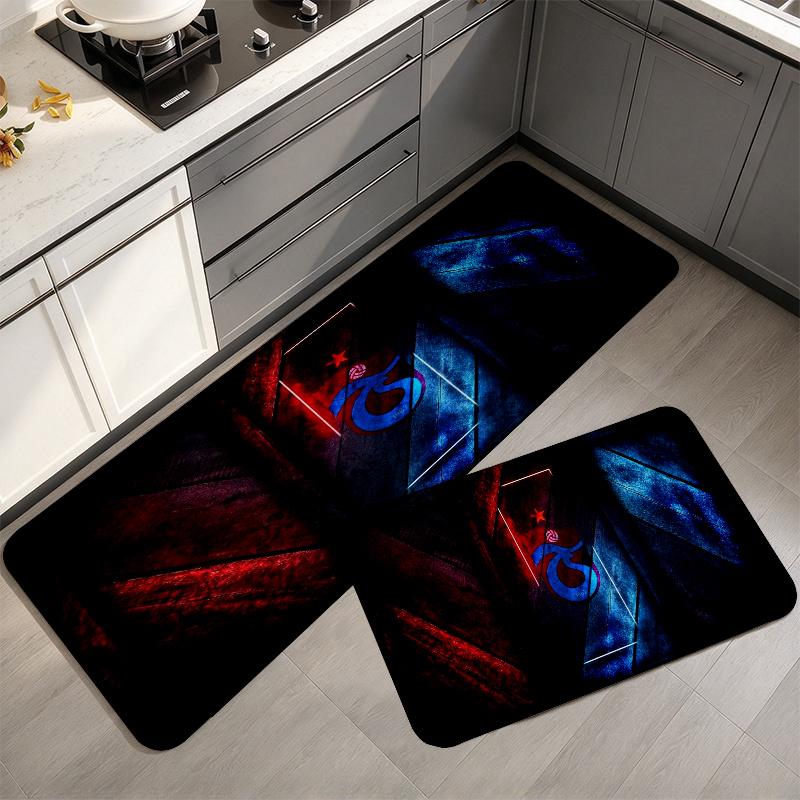 Trabzonspor Flannel Kitchen Mat Christmas Soft Area Rug Non Slip Floor Carpet Home Decoration
