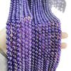 Purple Series Amethyst & Super Seven Crystal Beads: Round, Natural Stone, DIY Jewelry Accessories