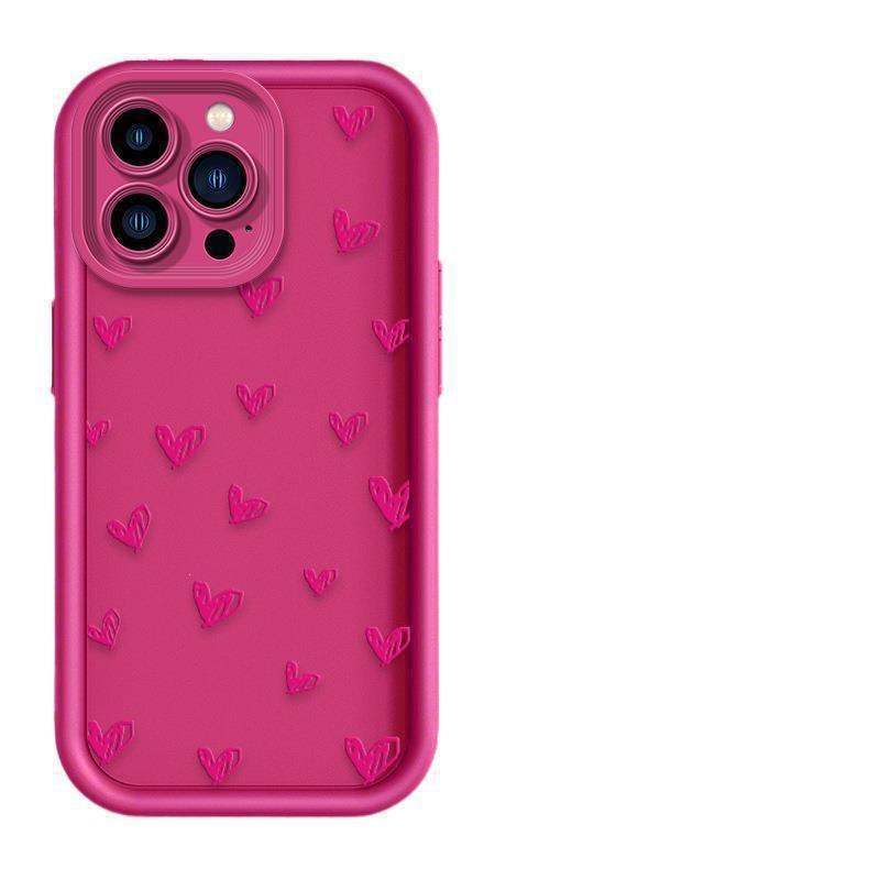 Einfache Liebe Handyhülle Apple 16 All-Inclusive Handyhülle iPhone15 Weiche Hülle Außenhandel IP14 Amazon Bestseller