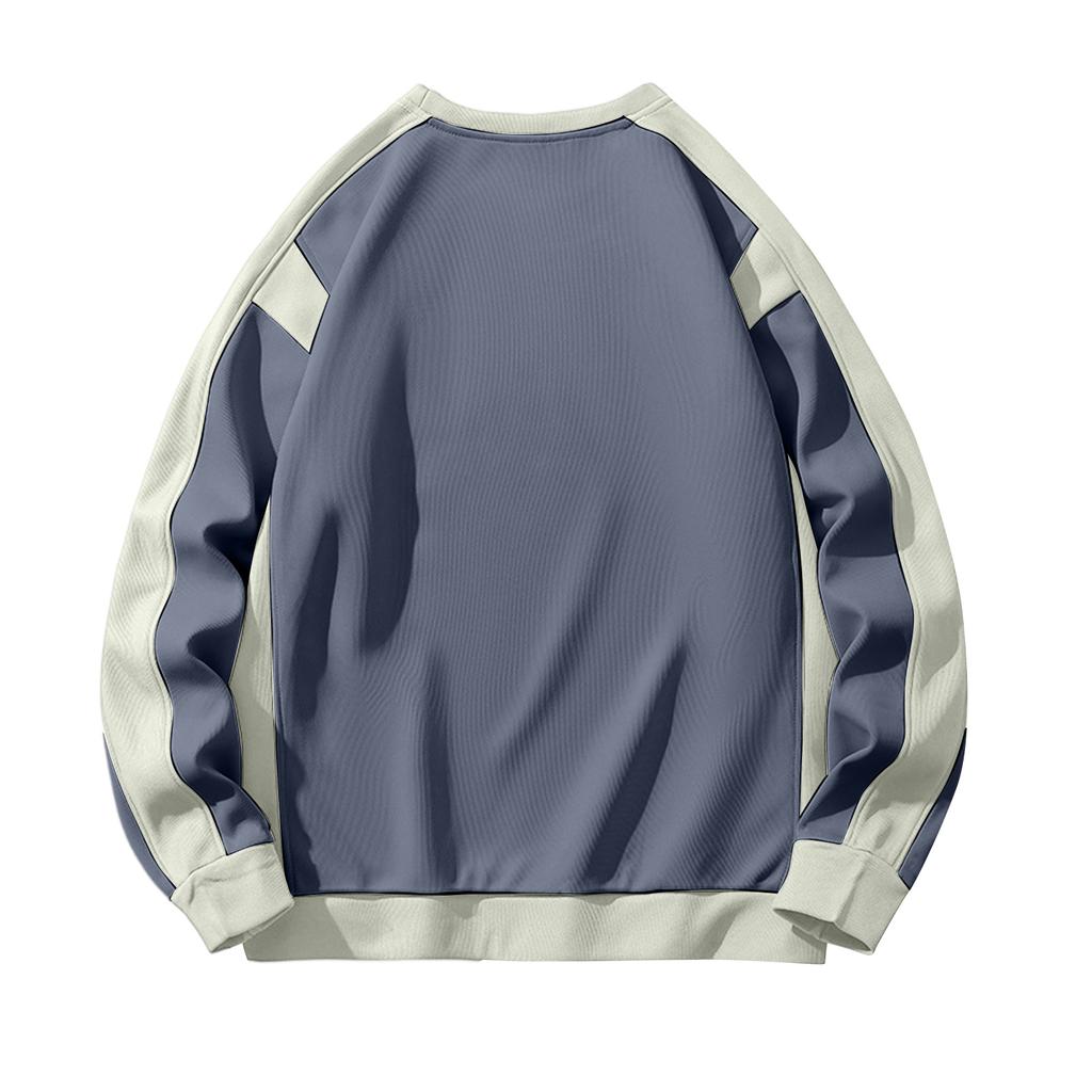 Men's Hoodie Loose Casual Long Sleeved Round Neck