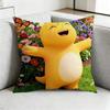 Cute CCartoon NNailoongG Square DoubleSided printed Pillow Case Bedroom Bedside Pillow Sofa Cushion Cover Gift
