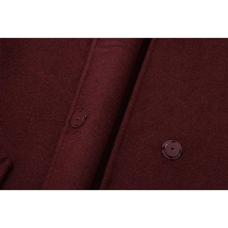 G·TENNA Women's Mid-Length Cashmere Blend Coat BN-B88829