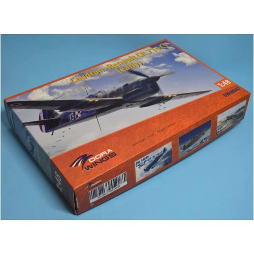 Drawnings 1/48 Free Polish Air Force Caudron Renault CR.714C1 Early Model Plastic Model DWS48047
