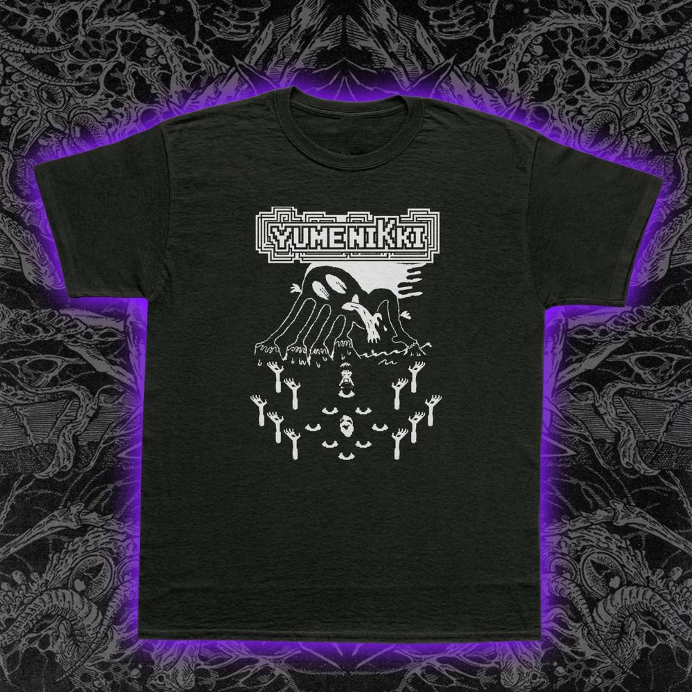 

Yume Nikki Dream Diary T-Shirt Madotsuki Horror Game Anime Cult Classic S-5XL S