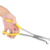 Curved Nose Pliers, Long Reach Ring Nose Pliers, Long Nose Plier, Long Reach Pliers 3 Pcs Hose Gripper Pliers, Extra Long 45/90 Degree Bent Nose Or