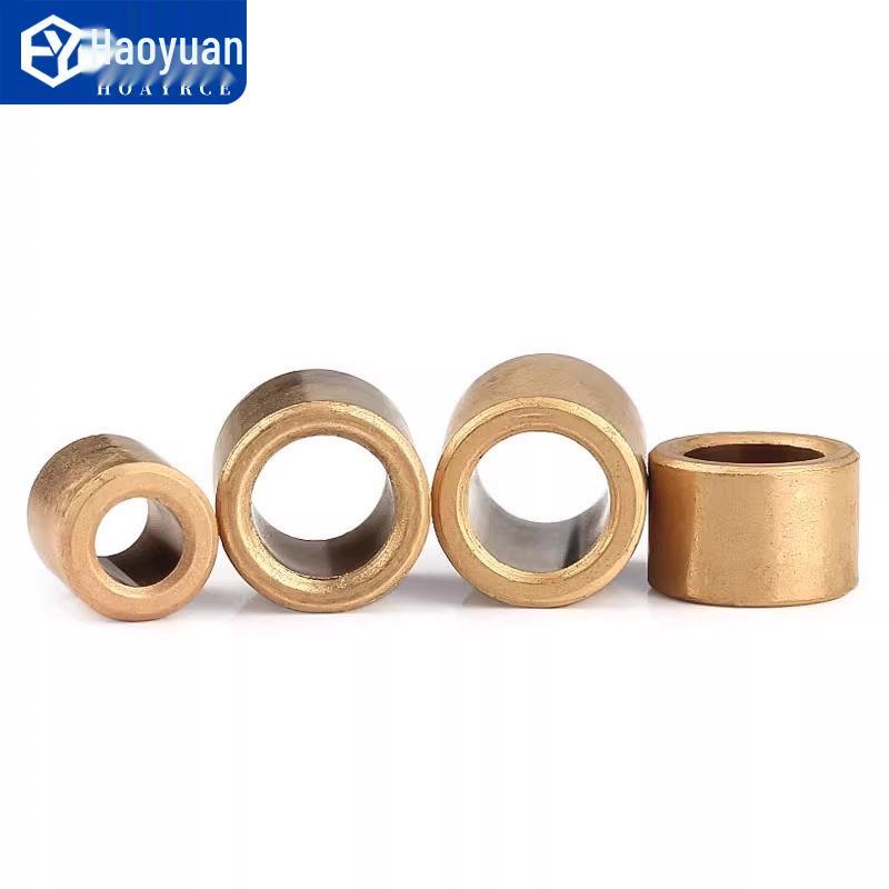 Oil-Impregnated Powder Metallurgy Copper Bearing Bushings (Wear-Resistant Brass) - Inner Diameter 3/4/5/6/8/10/12MM