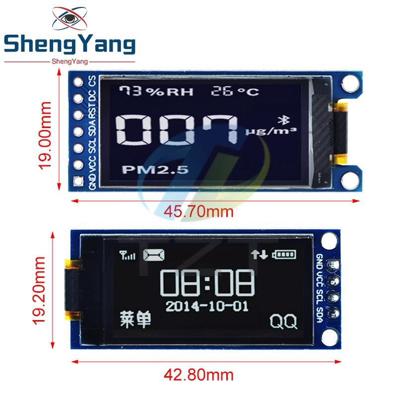 TZT 1.3 Inch OLED Display 4PIN 7PIN64×128 LCD Module SSD1312 LCD 1.3 "OLED Vertical Screen Module For Arduino