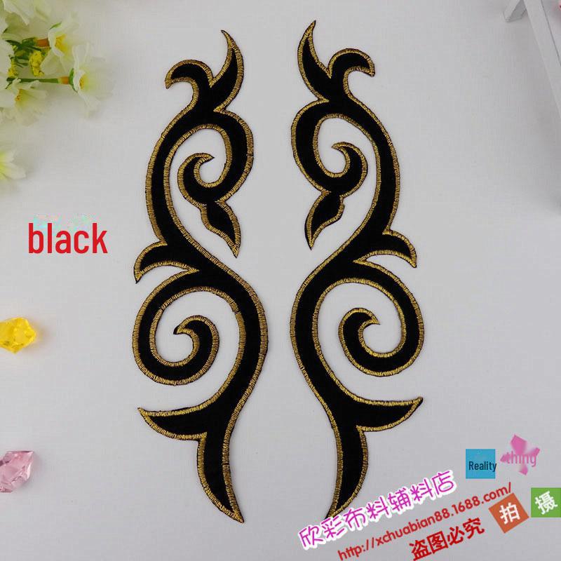 

Аниме Косплей Многоцветная Вышитая Цветочная Нашивка для Одежды