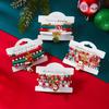 4Pcs/Set Christmas Tree Santa Claus Bracelet For Women Xmas Deer Snowflake Pearl Polymer Clay Beads Bracelets New Year Jewelry