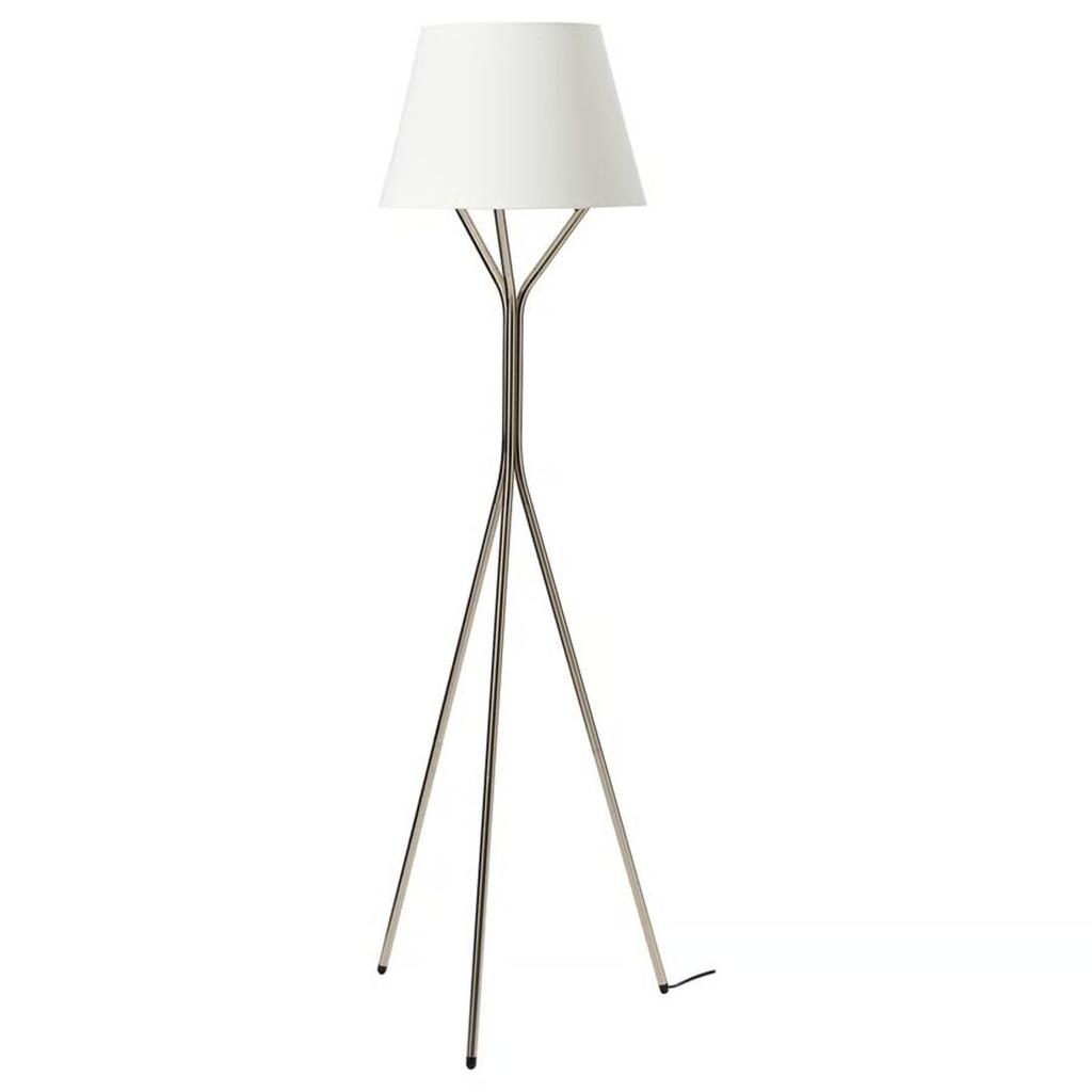 IKEA Floor Lamp, Nickel Plated, m60566694 BLANKFYR