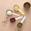 1Pcs Measuring Spoon with Bag Clip Sealing Long Handle Cute Scoop Rice Digging Flour Digging Rice Baking Pet Feeding Dog Cat Food