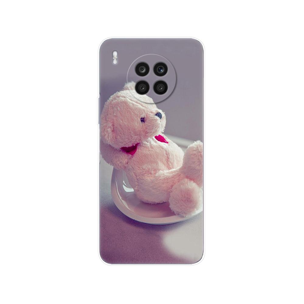 For Honor 50 Lite Case 6.67 Inch Silicon Back Cover Phone Case For Huawei Honor 50 Lite Soft Case TPU Bumper 50Lite Light Funda