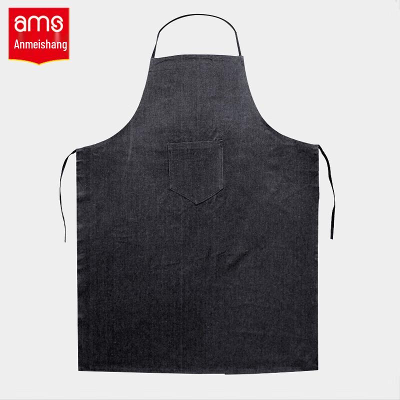 AMS A606 1-Meter Denim Work Apron (5-Pack) One Size