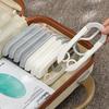 Multi Function Travel Hanger Folding Clothes Rack Portable Laundry Drying Rack for Business Trips and Home Use