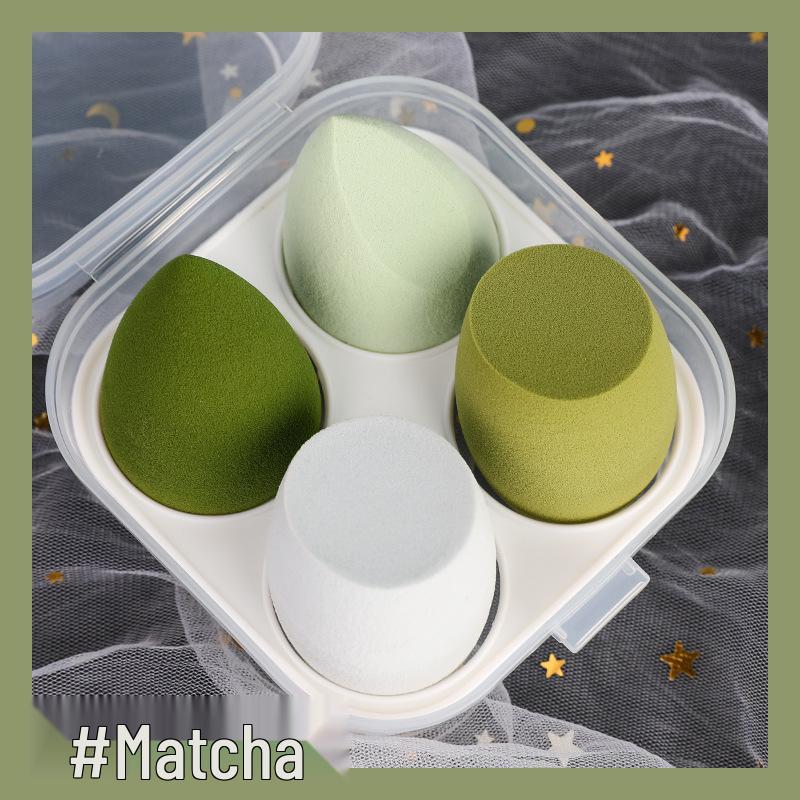 Beauty Egg Set: Gourd & Water Drop Powder Puff Air Cushion Makeup Tools