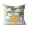 Beautiful Floral Pillow Nordic Cushion Ins Style Living Room Pillow Sofa Cushion Fresh Office Seat Cushion