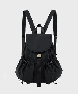 Beipril Ruffley Backpack (Black)