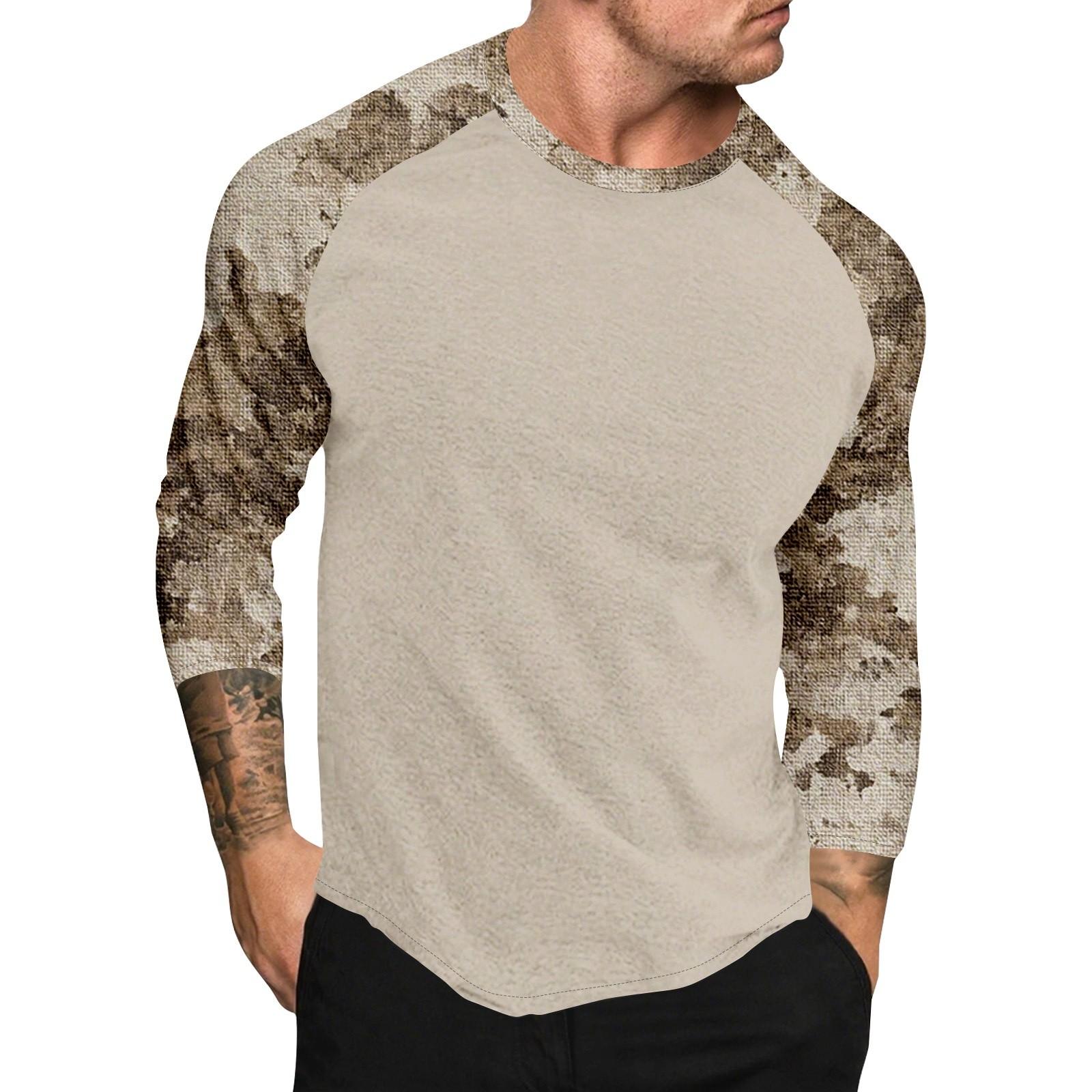 

Мужской топ с короткими рукавами реглан с принтом в стиле камуфляж XL