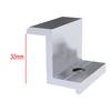 10 sztuk Aluminiowy zacisk końcowy do montażu paneli fotowoltaicznych Na ramę 30 mm 35 mm 40 mm 45 mm Zaciski końcowe do paneli fotowoltaicznych Części do energii słonecznej