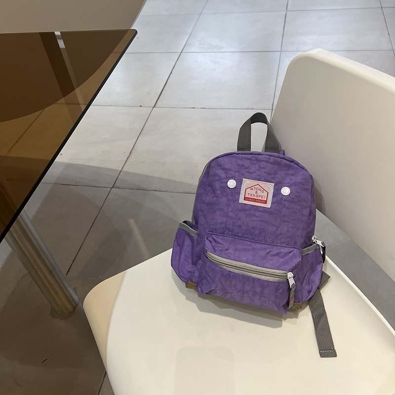 Stylish Japanese Macaron Color Backpack For Kids Lightweight And Trendy Design