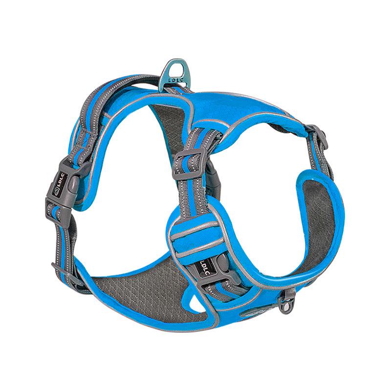 Pet Harness: Premium Nylon Anti-Shock Leash for Medium to Large Dogs