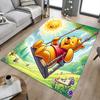 Piglet Sunny Sky Carpet For Playroom Bedroom Living Room Sofa Home Decorkids Game Area Rug Nonslip Floor Mat
