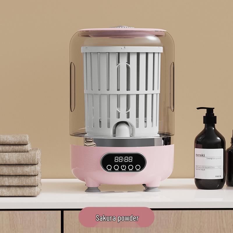 Best-Selling Portable Mini Washing Machine for Underwear and Socks - Wireless, Large Capacity, Fully Automatic
