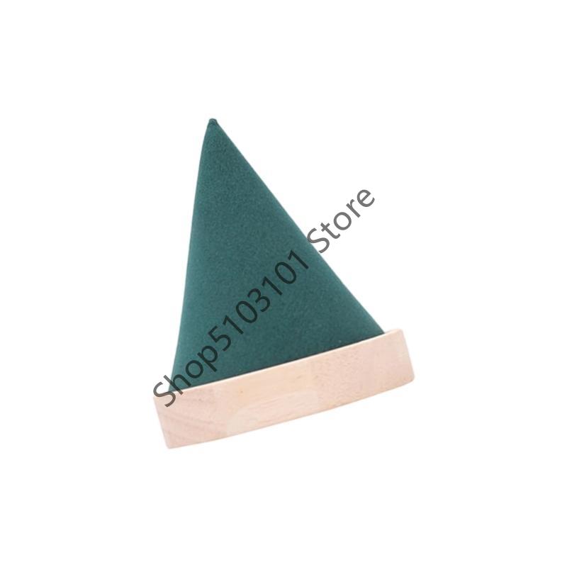 Creative Velvets Cone Bracelet Display Stand Ring Bangle Anklet Chain Necklace Jewelry Storage Rack Holder