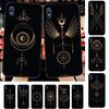 Witches Moon Tarot Mystery Totem Phone Case For Samsung A 10 11 12 13 20 21 22 30 31 32 40 51 52 53 70 71 72 73 91 13 Shell