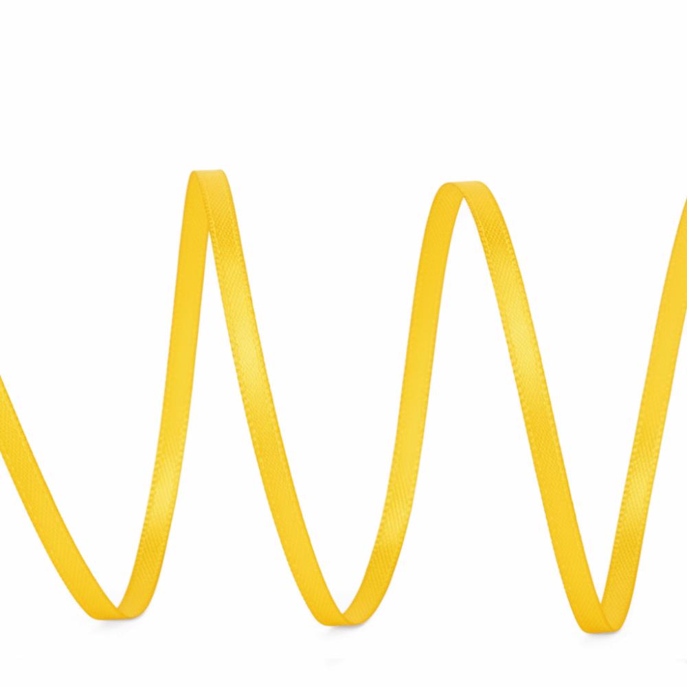 Multi-purpose 50Yards/Roll Thin Ribbon 3MM Double-Sided Balloon Ribbon Solid Color Flower Packaging Ribbon Gift Wrapping